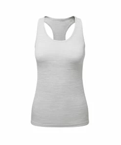 TriDri Womens/Ladies Multi Sport Melange Seamless 3D Undershirt (Cool Grey)