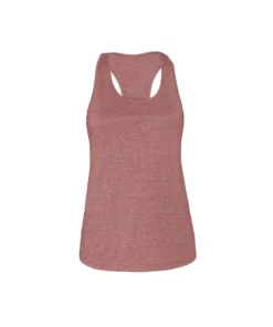 Bella + Canvas Womens/Ladies Heather Jersey Racerback Tank Top
