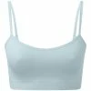 TriDri Womens/Ladies Melange Seamless 3D Sports Bra (Sky Blue)