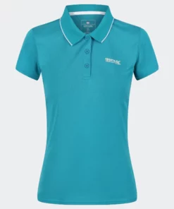 Regatta Womens/ladies Maverick V Polo Shirt - Enamel