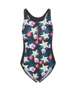 Trespass Womens/Ladies Tamika One Piece Bathing Suit (Multicolored)
