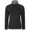 Mountain Warehouse Mens Montana Fleece Top - Black