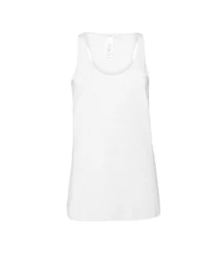 Bella + Canvas Womens/Ladies Muscle Jersey Tank Top - White