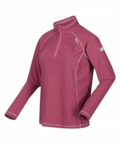 Regatta Great Outdoors Womens/Ladies Montes Half Zip Fleece Top - Violet