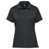 Stormtech Womens/Ladies Milano Sports Polo Shirt (Black)