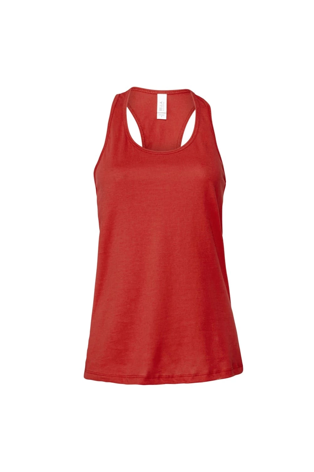 Bella + Canvas Womens/Ladies Racerback Tank Top - Red - Image 3