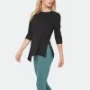 Rebody Anen Side Tie 3/4 Sleeve Top