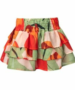 MOLA MOLA Red Carnation Lulu Skirt