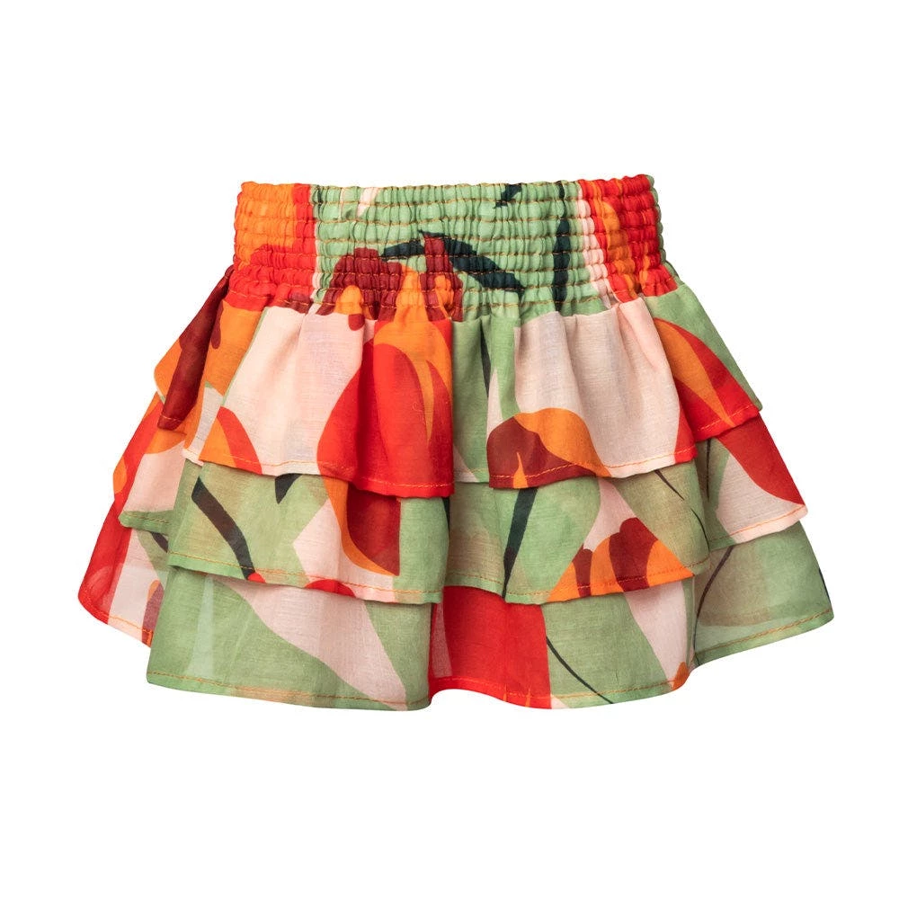 MOLA MOLA Red Carnation Lulu Skirt