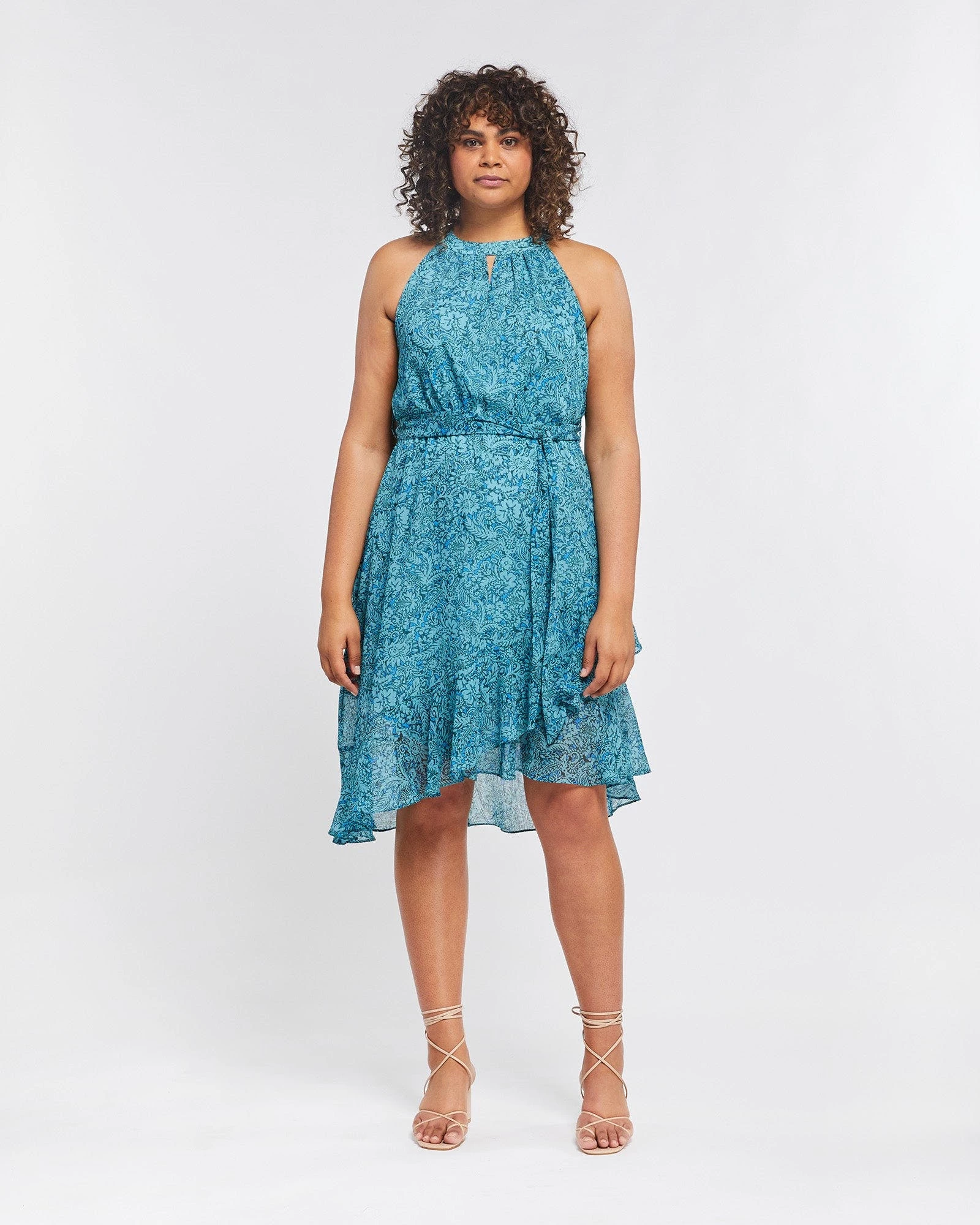 Estelle Sorrento Print Dress