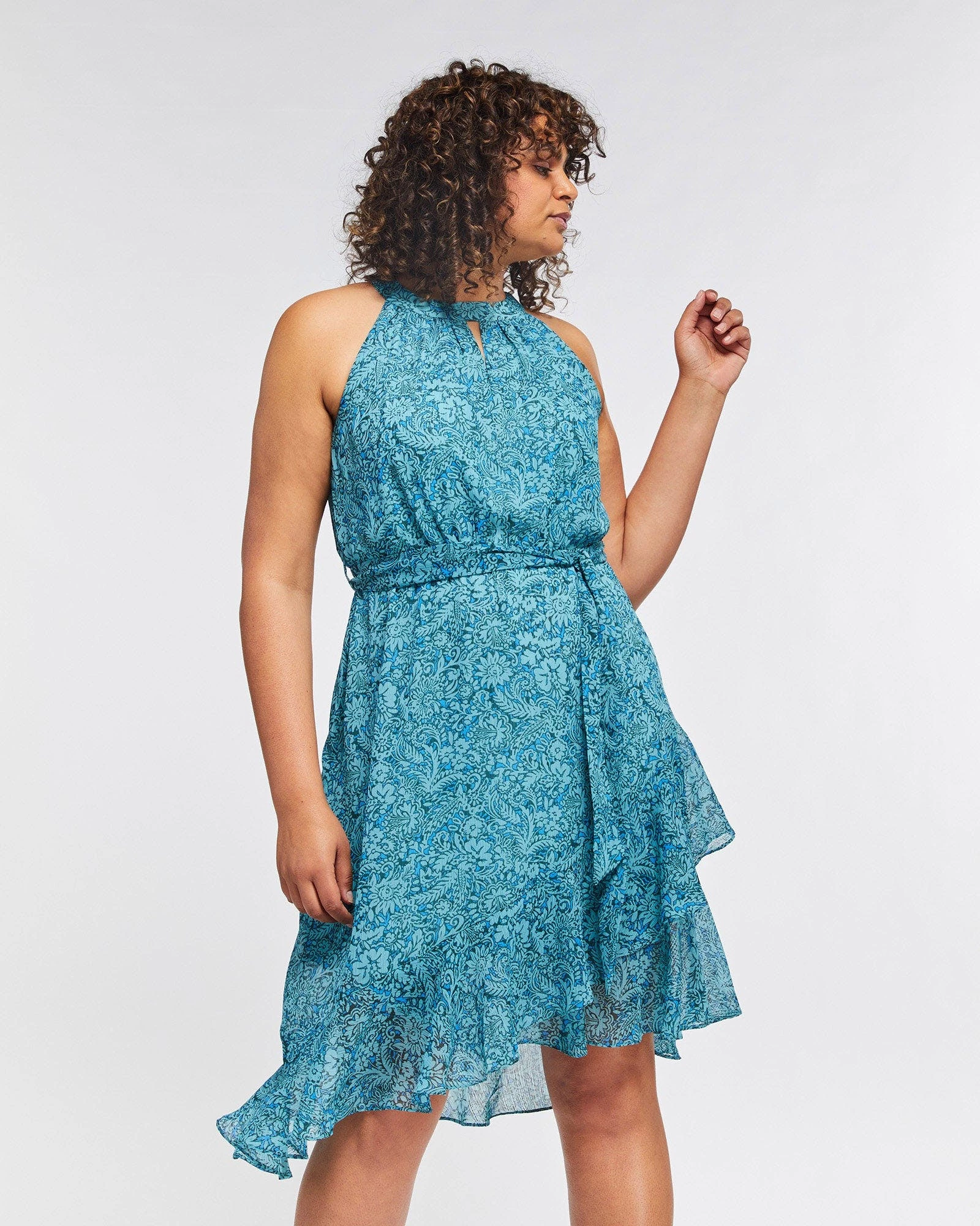 Estelle Sorrento Print Dress - Image 5