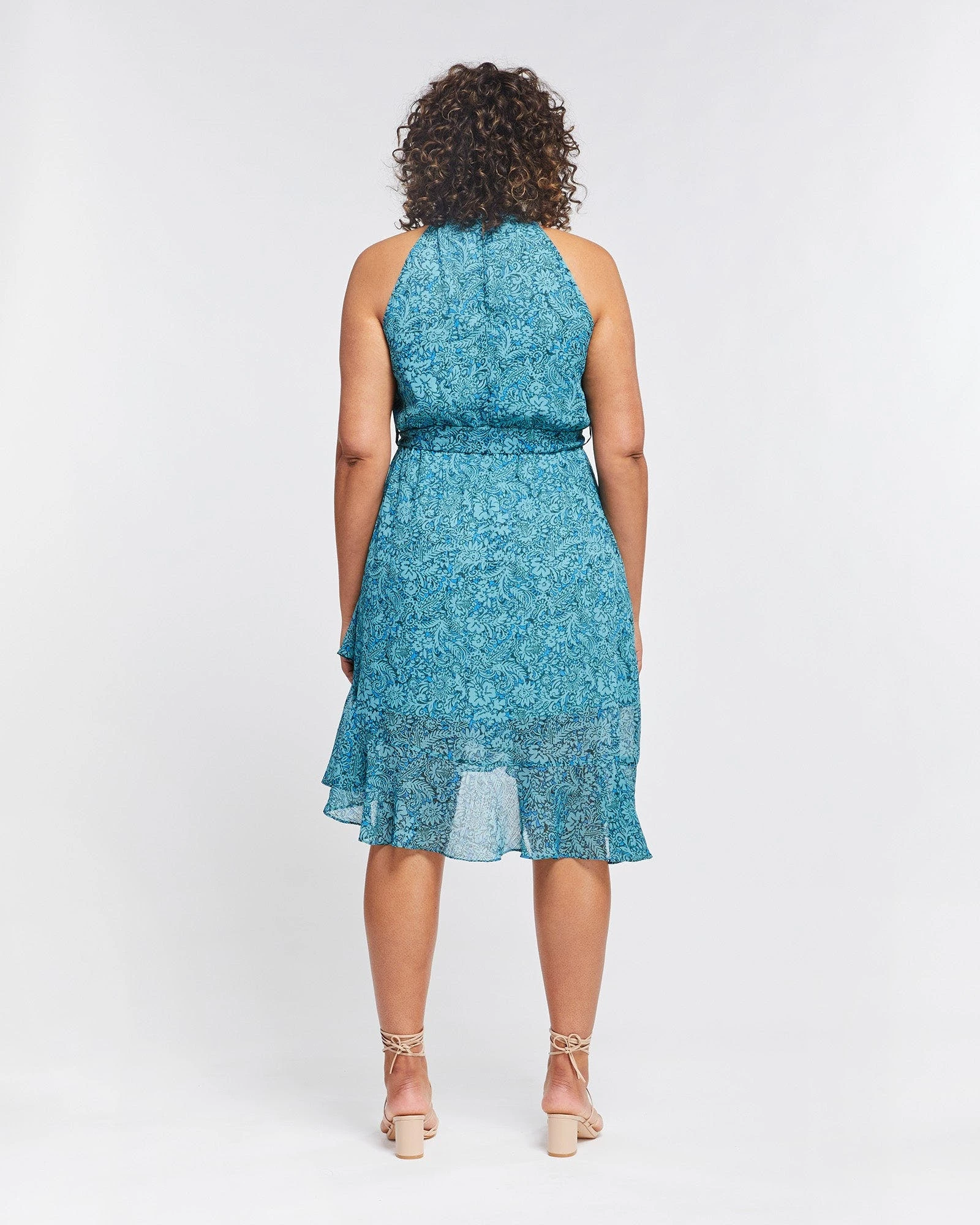 Estelle Sorrento Print Dress - Image 4