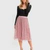 Belle & Bloom Mixed Feeling Reversible Skirt - Pink