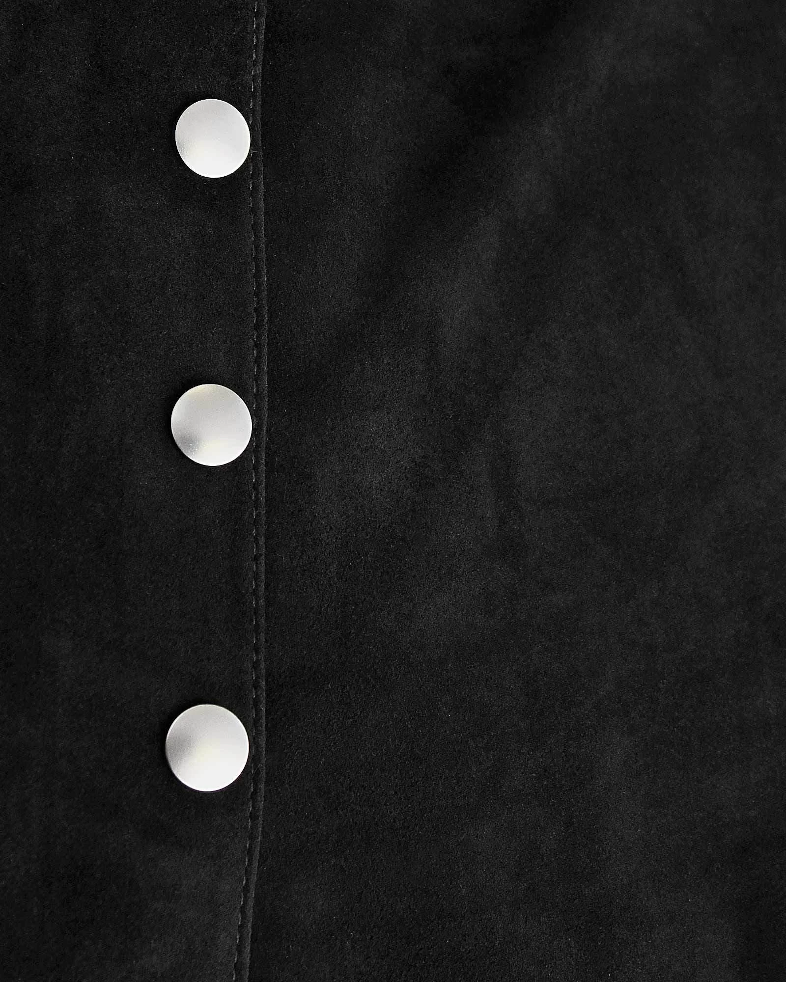 Belle & Bloom Into The Woods Leather Mini Skirt - Black - Image 8