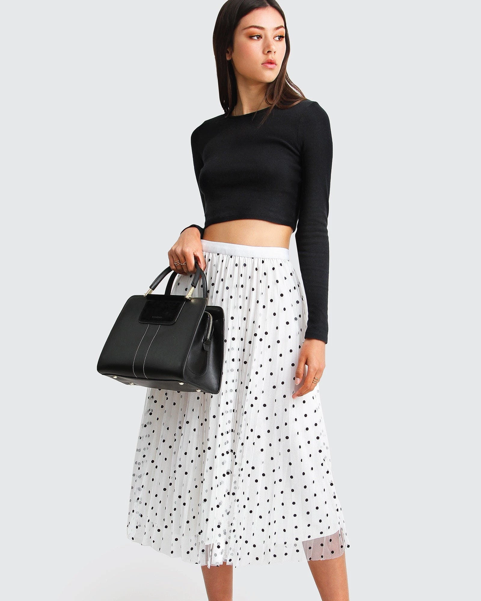 Belle & Bloom Mixed Feeling Reversible Skirt - White - Image 6