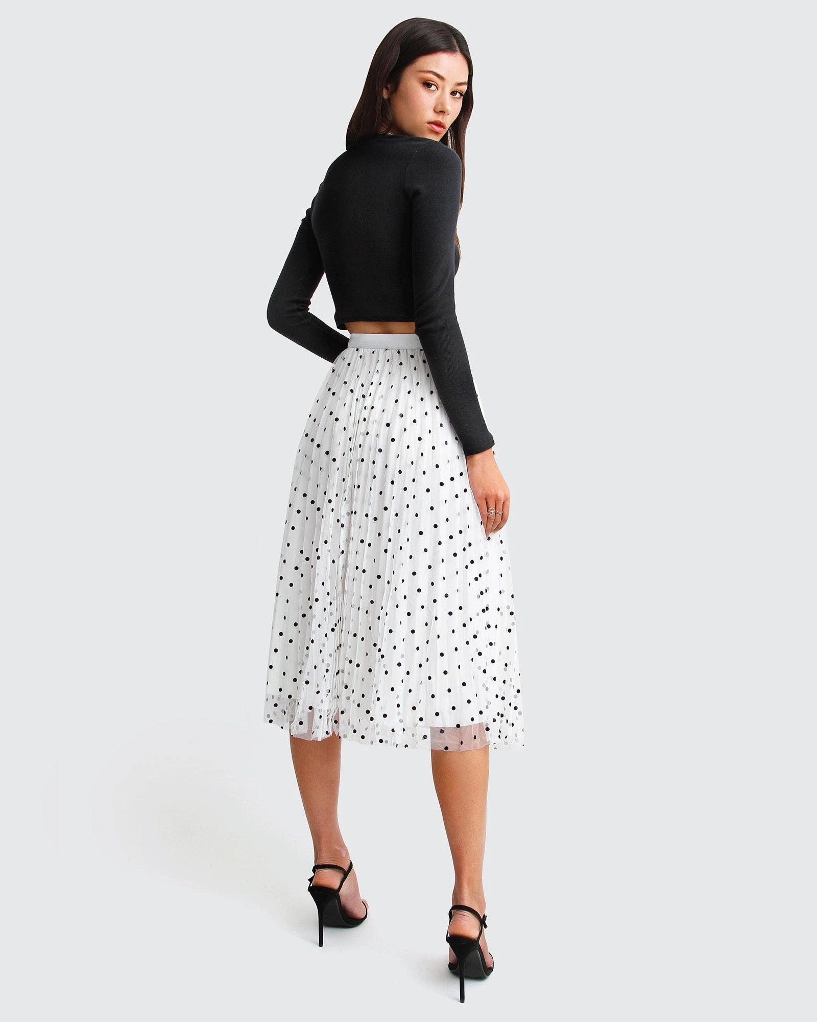 Belle & Bloom Mixed Feeling Reversible Skirt - White - Image 5