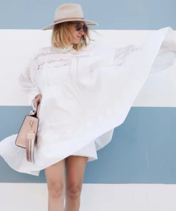 Belle & Bloom Unforgettable Oversized Lace Mini Dress