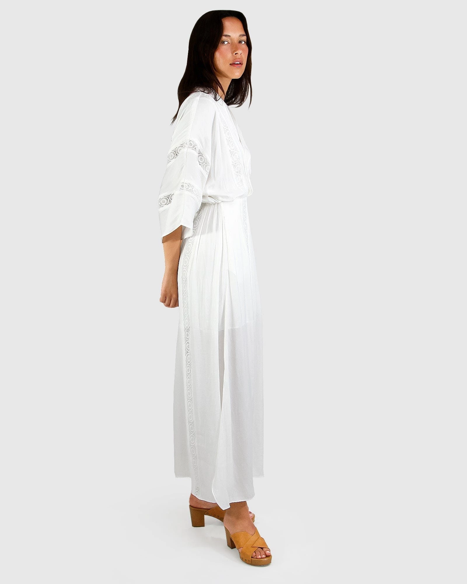 Belle & Bloom Hideaway Maxi Dress - White - Image 4