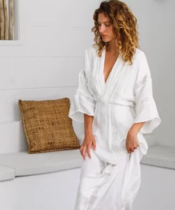 Belle & Bloom Hideaway Maxi Dress - White