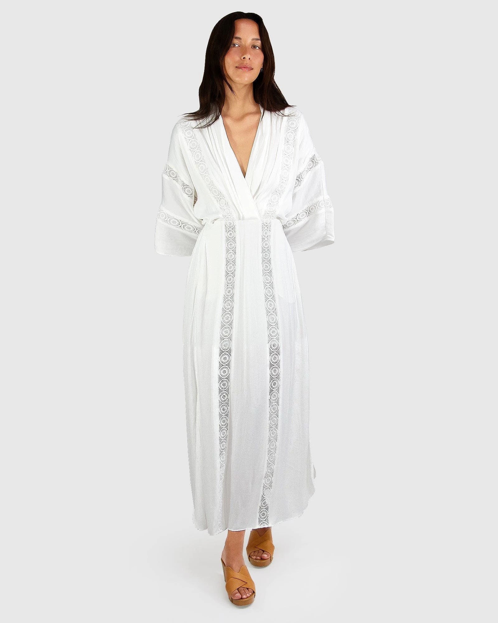 Belle & Bloom Hideaway Maxi Dress - White - Image 2