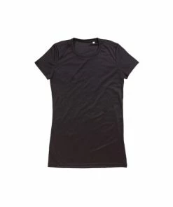 Stedman Active Womens/Ladies Active Sports Tee (Black Opal) Activewear